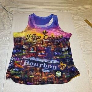 Multicolor New Orleans Tank Top